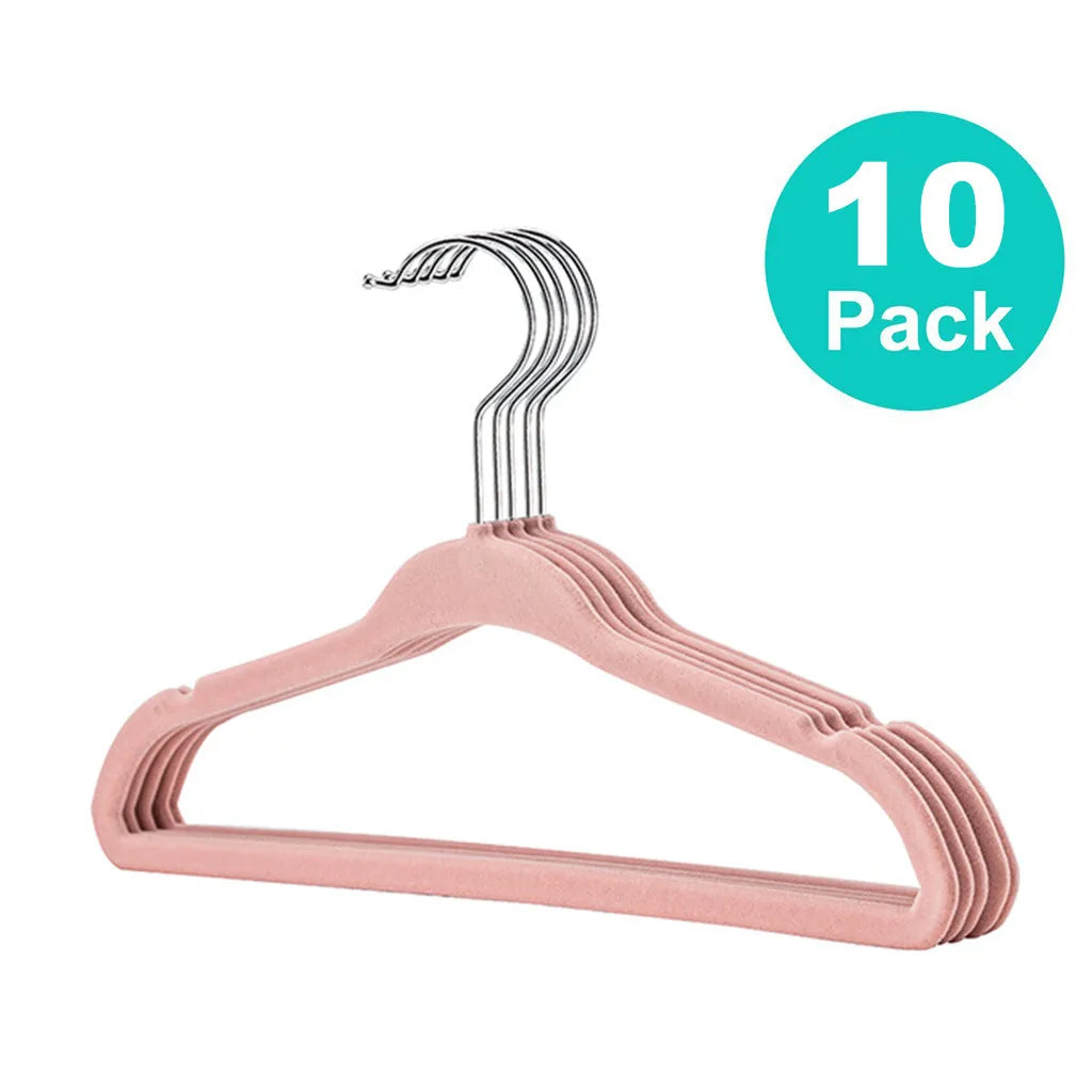 10/20/30Pcs Baby Non-Slip Velvet Hangers