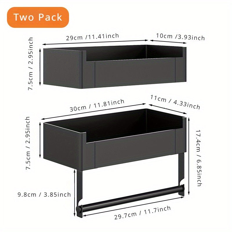 Magnetic Spice Storage Rack Duo – Organize with Ease