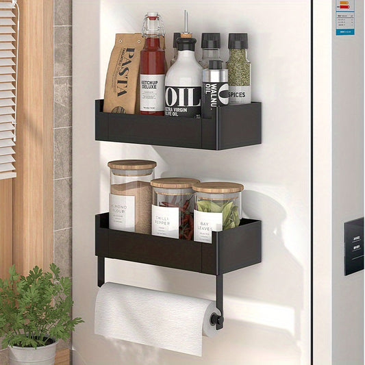 Magnetic Spice Storage Rack Duo – Organize with Ease