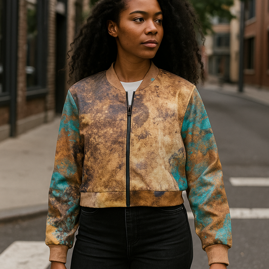 Golden Authenticity Bomper Jacket