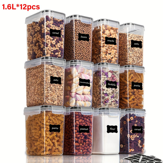 airtight food storage containers  | Set of 12 Food Storage