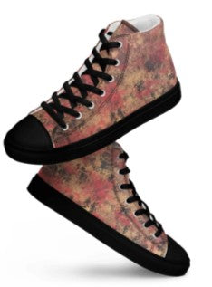 Women’s high top canvas shoes