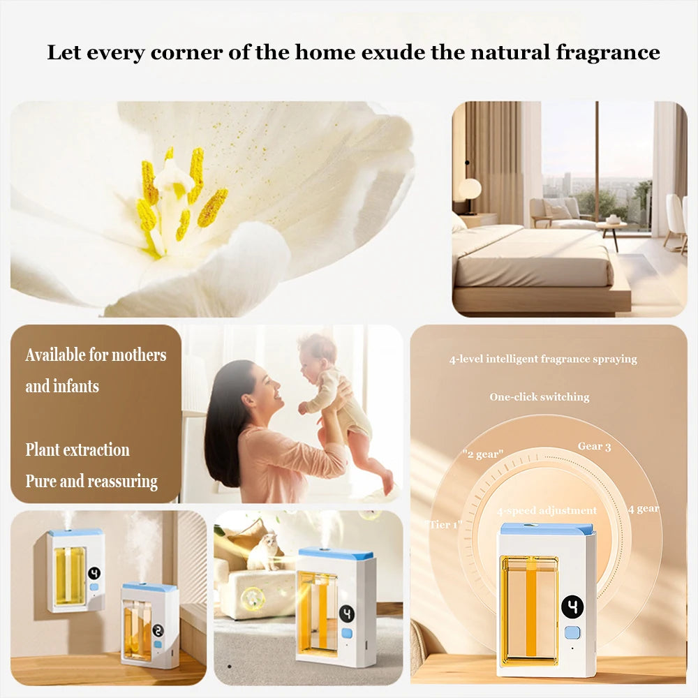 4-Modes Home Scent Diffusers - Enhance Your Living Space