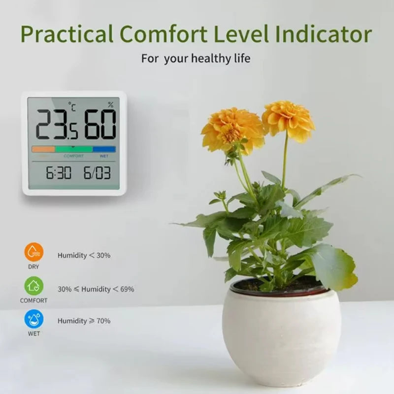 Digital Indoor Thermometer Hygrometer | Home Climate Sensor