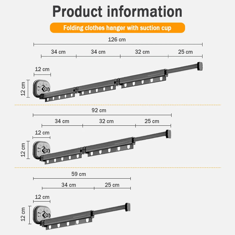 Indoor Retractable Cloth Drying Rack