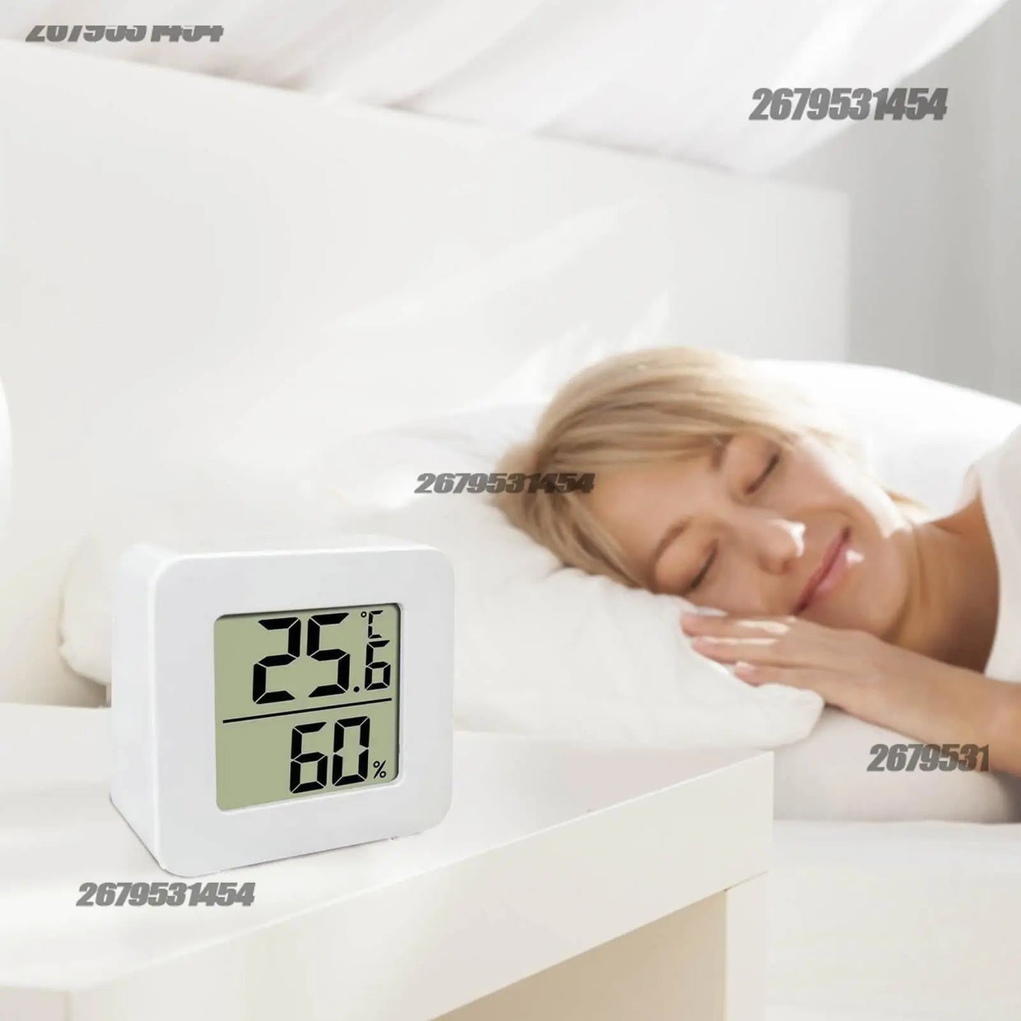 Digital Indoor Thermometer with Hygrometer