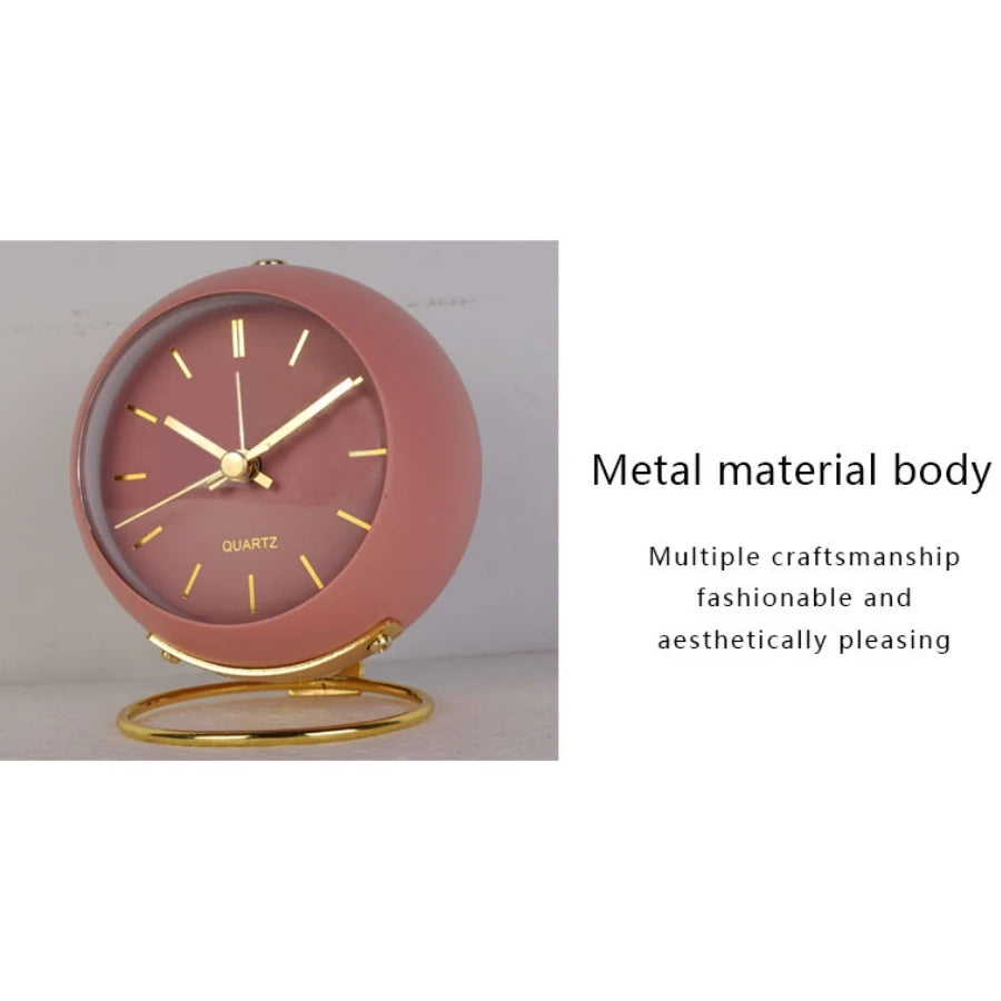 Nordic Creative Desk Clock Minimalist Decoration Alarm Clock