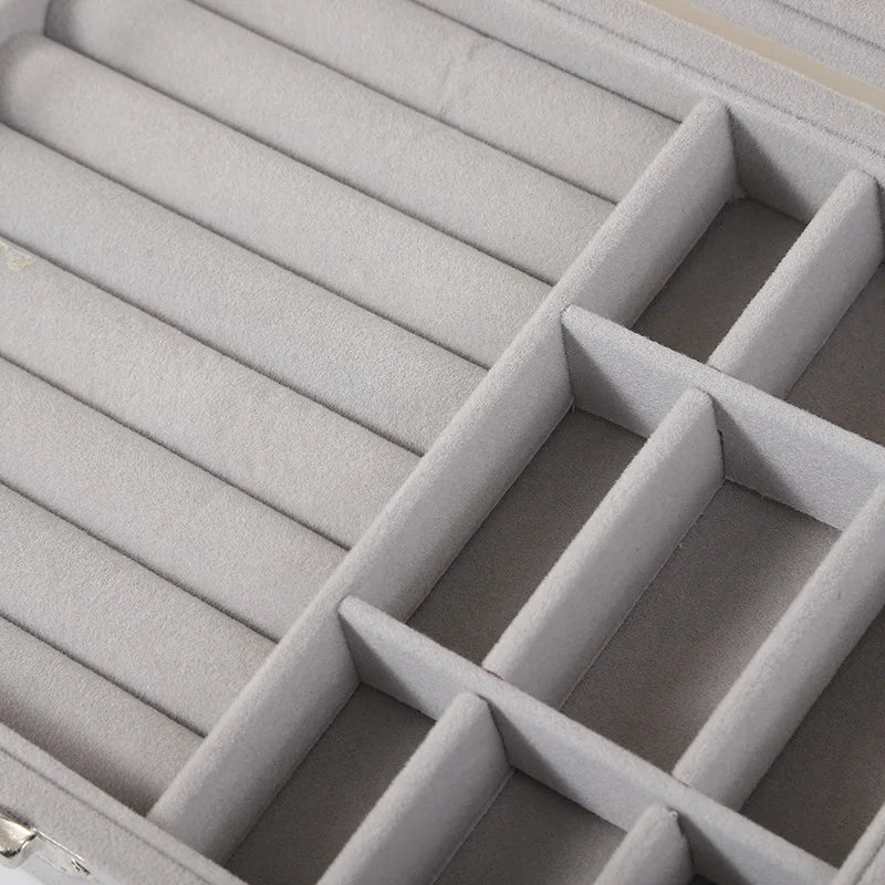 Velvet Jewelry Storage Organizer for Earrings and Necklaces