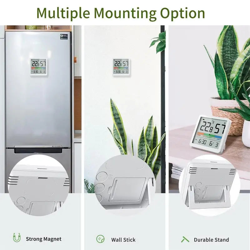 Digital Indoor Thermometer Hygrometer | Home Climate Sensor