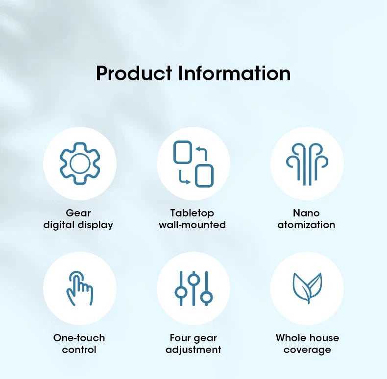 4-Modes Home Scent Diffusers - Enhance Your Living Space