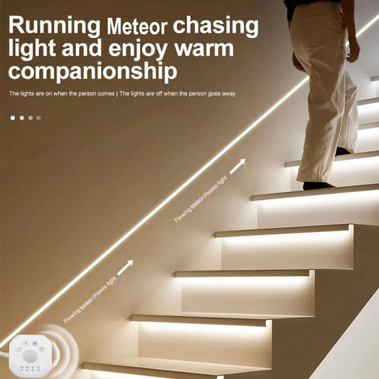 USB Motion Sensor LED Strip Lights for Indoor Use