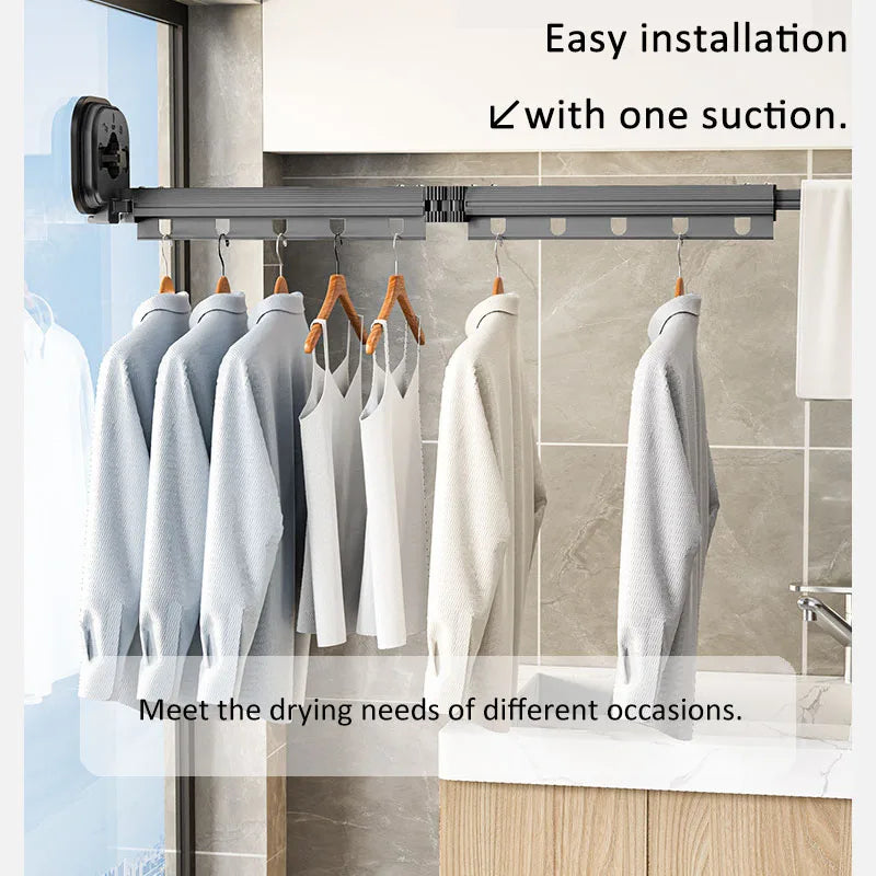 Indoor Retractable Cloth Drying Rack