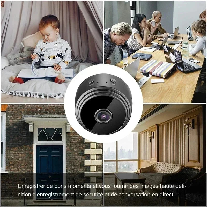 Wireless Mini Camera A9: 1080p Full HD Color Vision