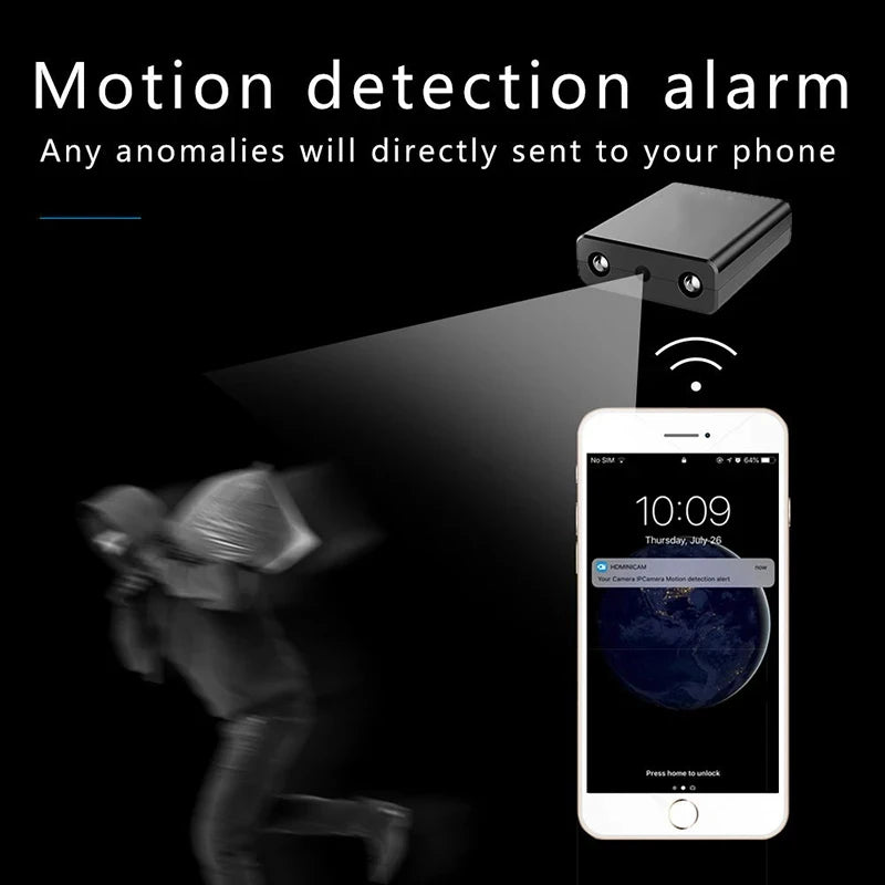 mini wireless security camera night vision