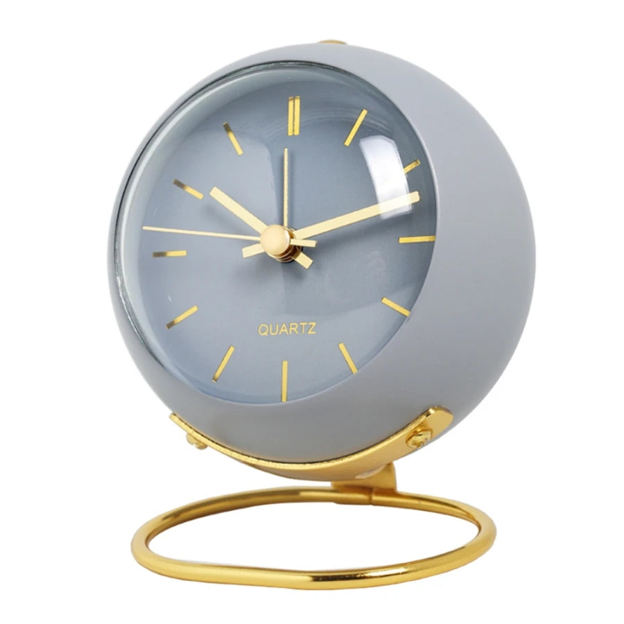 Nordic Creative Desk Clock Minimalist Decoration Alarm Clock