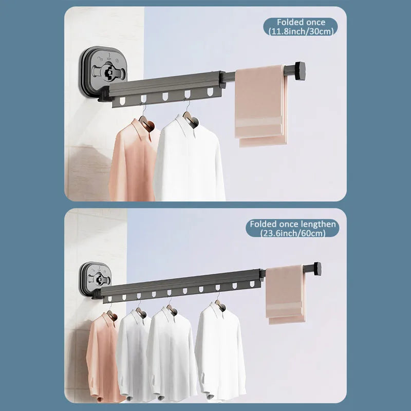 Indoor Retractable Cloth Drying Rack