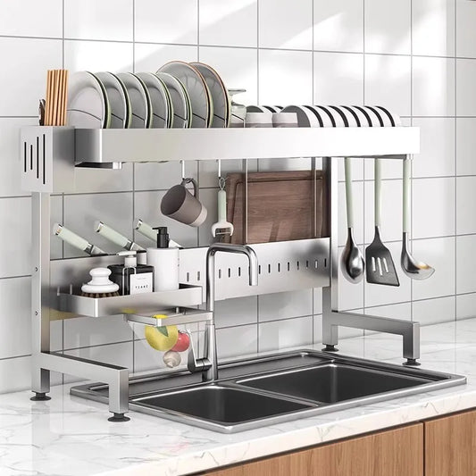 Adjustable Sink Drying Rack Over The Sink