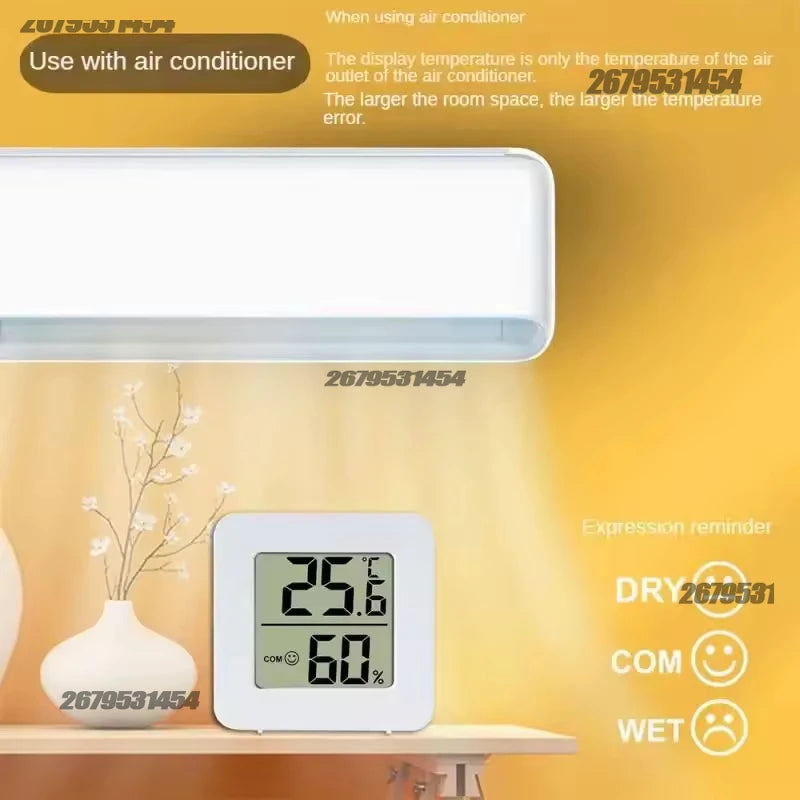 Digital Indoor Thermometer with Hygrometer
