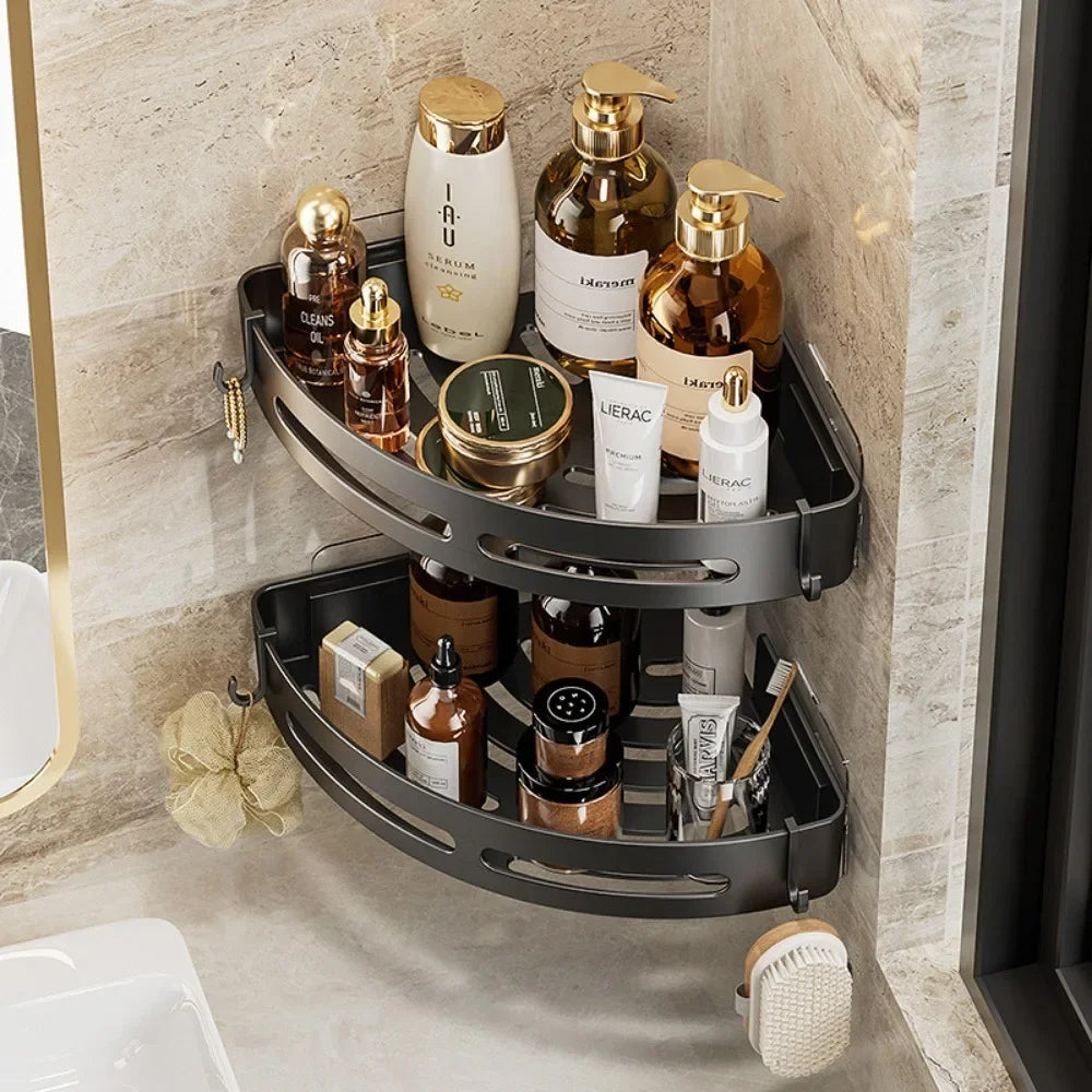 no-drill bathroom shelf organizer, Storage Organizer