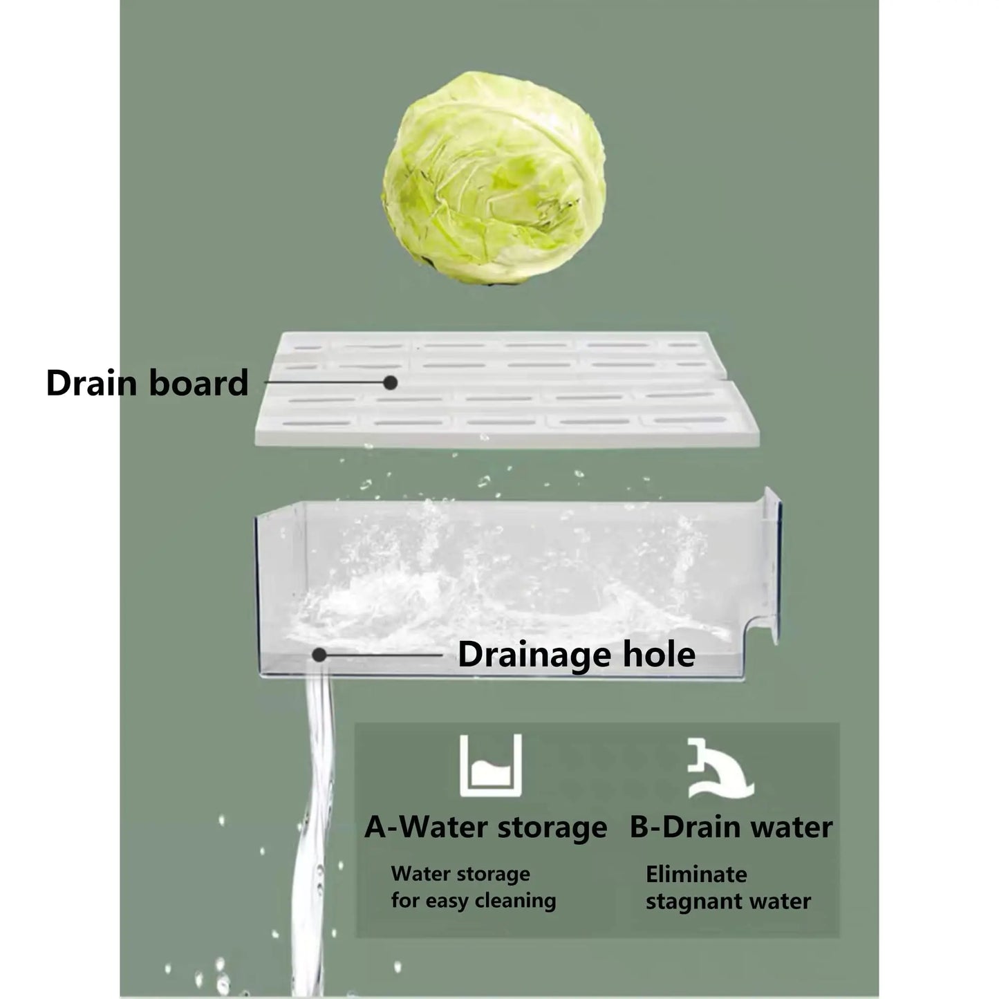 Stackable Fridge Organizer Bins for Efficient Storage