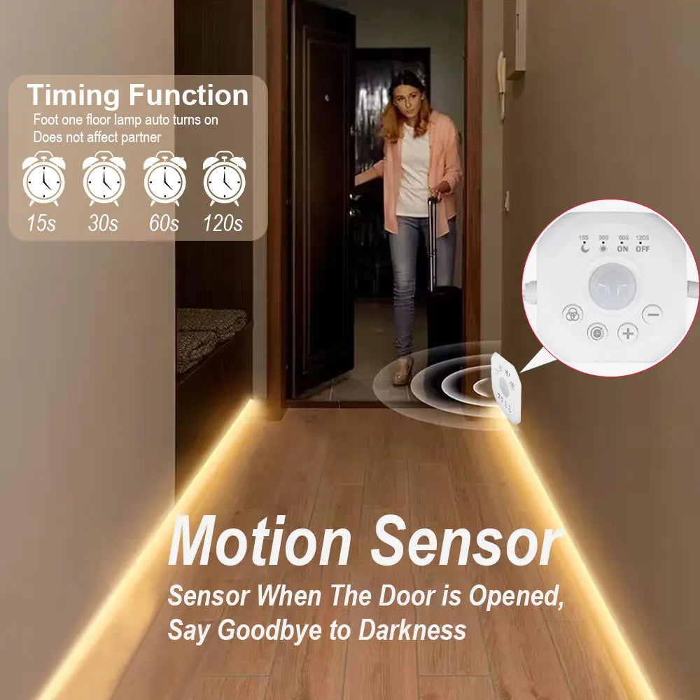USB Motion Sensor LED Strip Lights for Indoor Use
