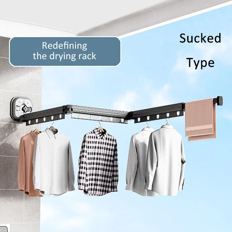 Indoor Retractable Cloth Drying Rack