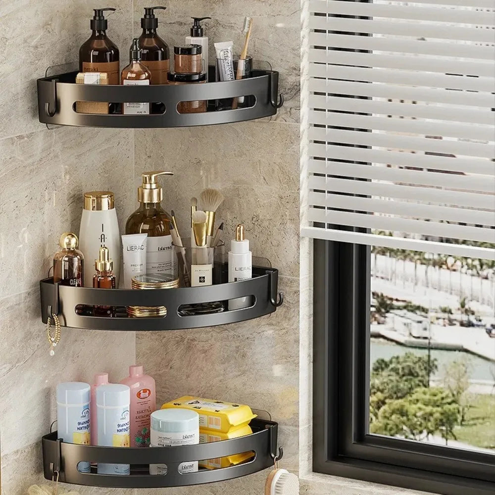 no-drill bathroom shelf organizer, Storage Organizer