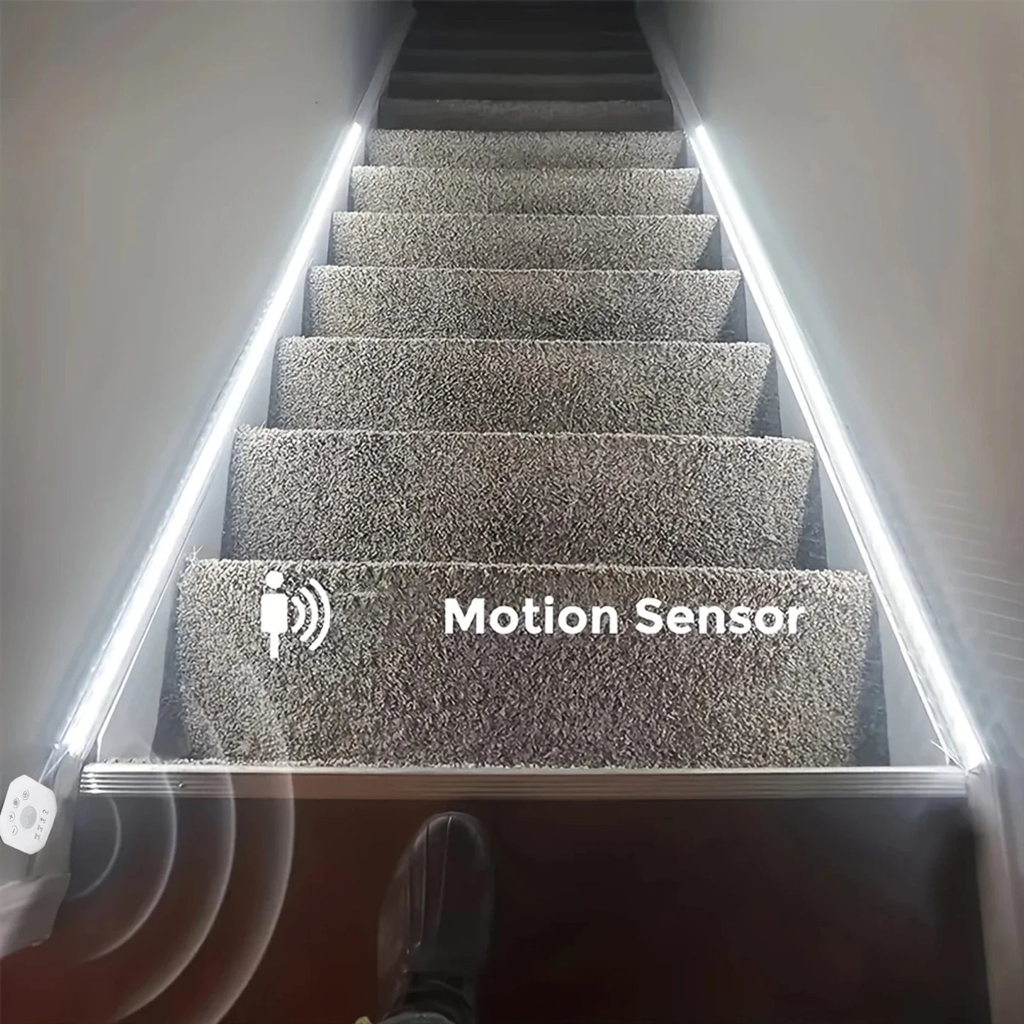 USB Motion Sensor LED Strip Lights for Indoor Use