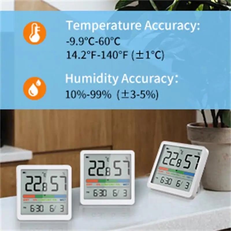 Digital Indoor Thermometer Hygrometer | Home Climate Sensor
