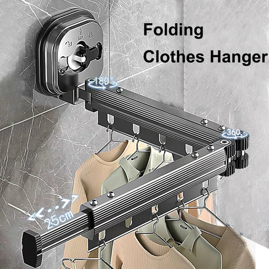 Indoor Retractable Cloth Drying Rack