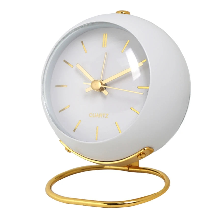 Nordic Creative Desk Clock Minimalist Decoration Alarm Clock