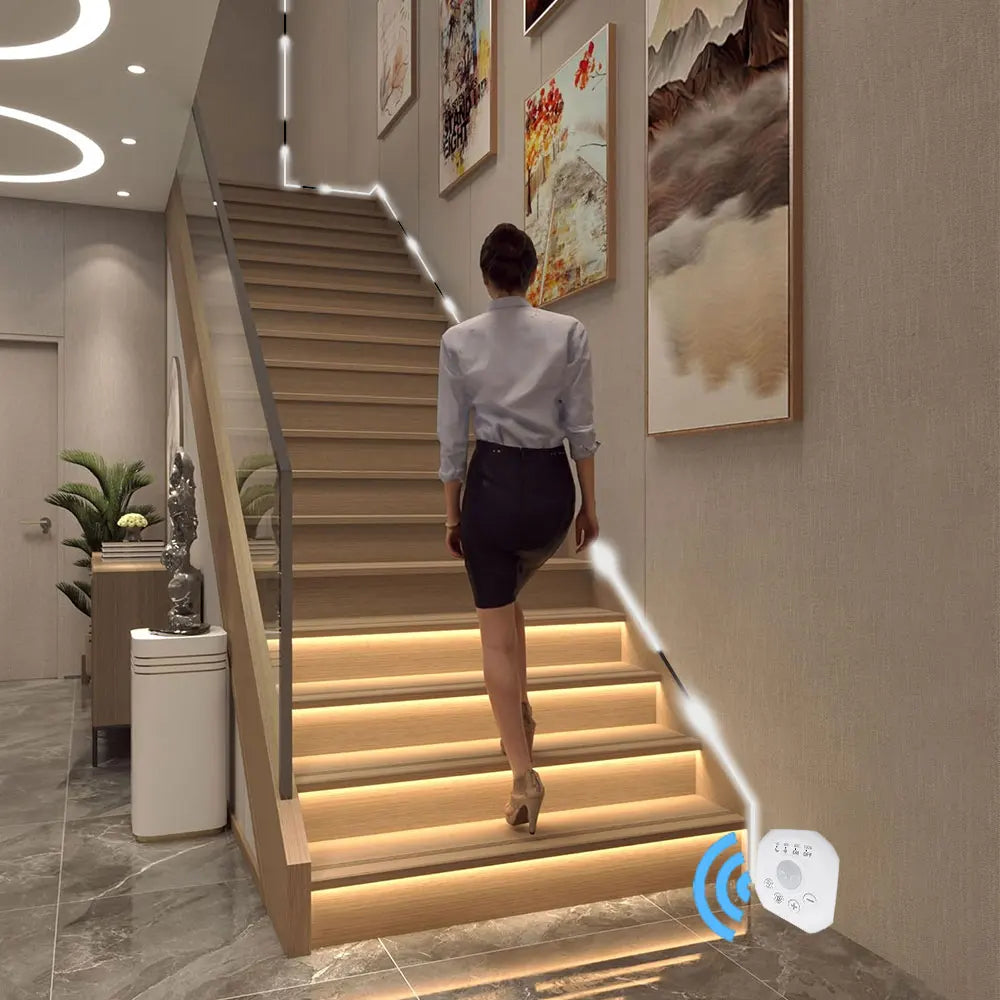 USB Motion Sensor LED Strip Lights for Indoor Use