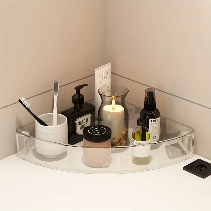 Plastic Bathroom Shelf Trolley Organizer - 5-Tier Storage