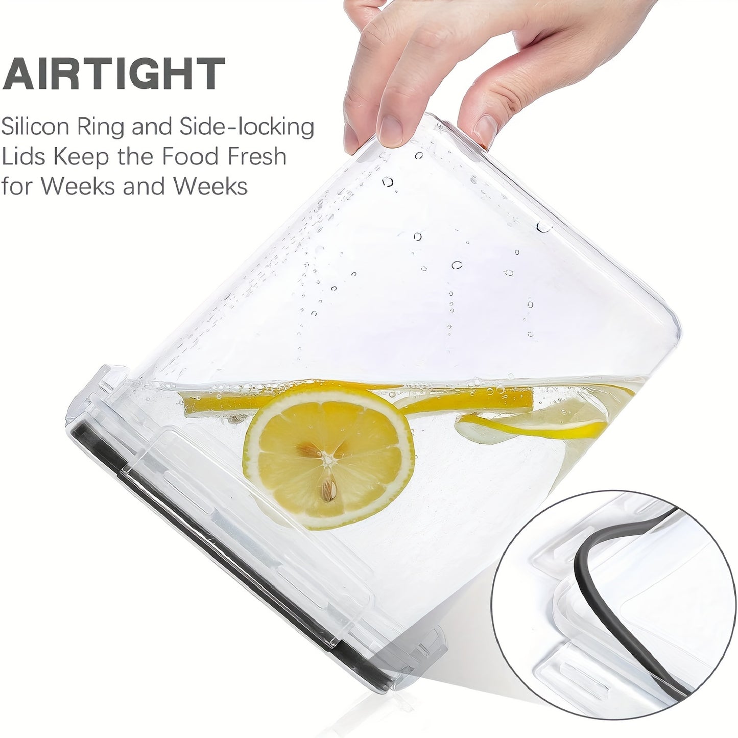 airtight food storage containers  | Set of 12 Food Storage