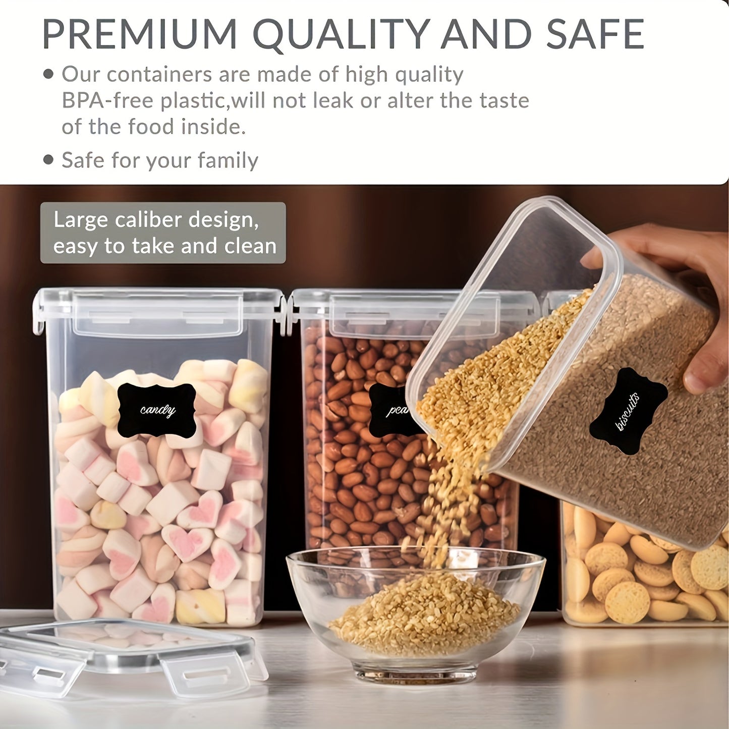 airtight food storage containers  | Set of 12 Food Storage